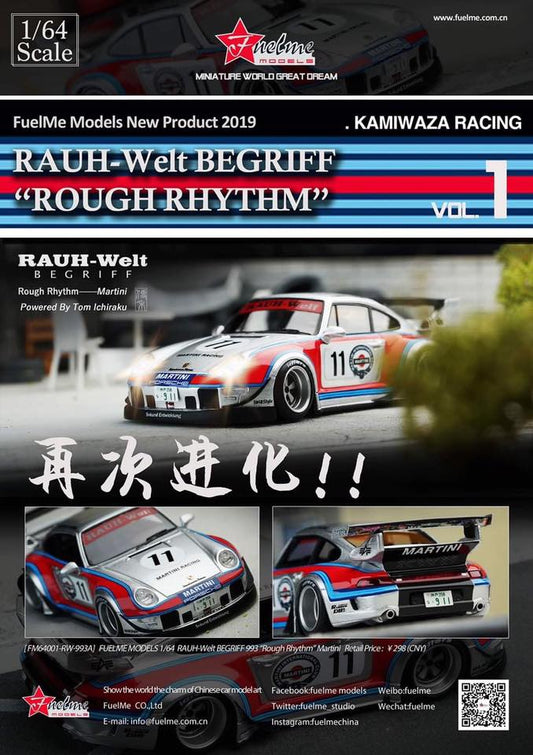 Fuel Me 1/64 RWB 911 (993) Rough Rhythm Martini