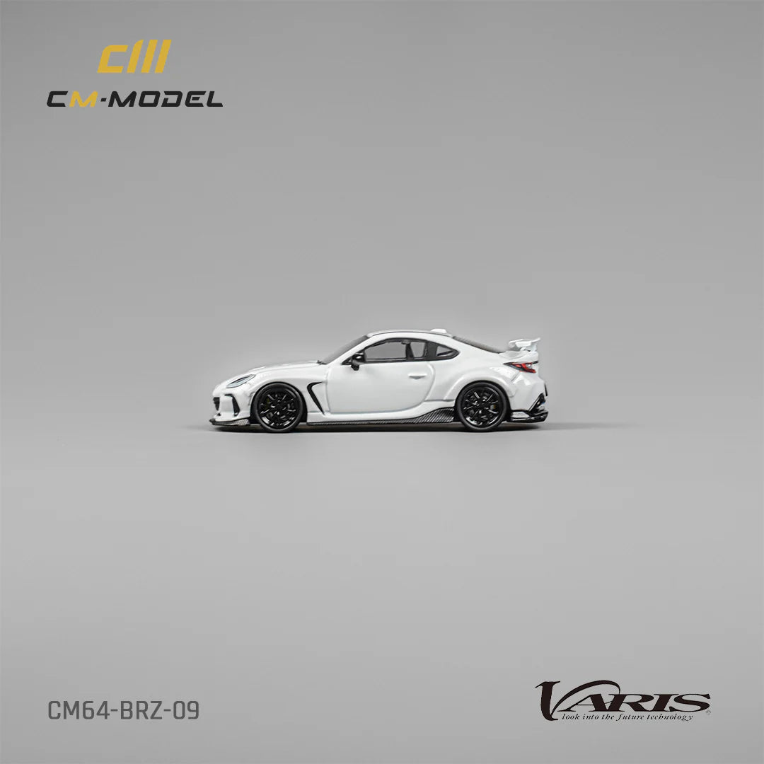 CM Model 1/64 Subaru BRZ Varis Widebody (White) BRZ