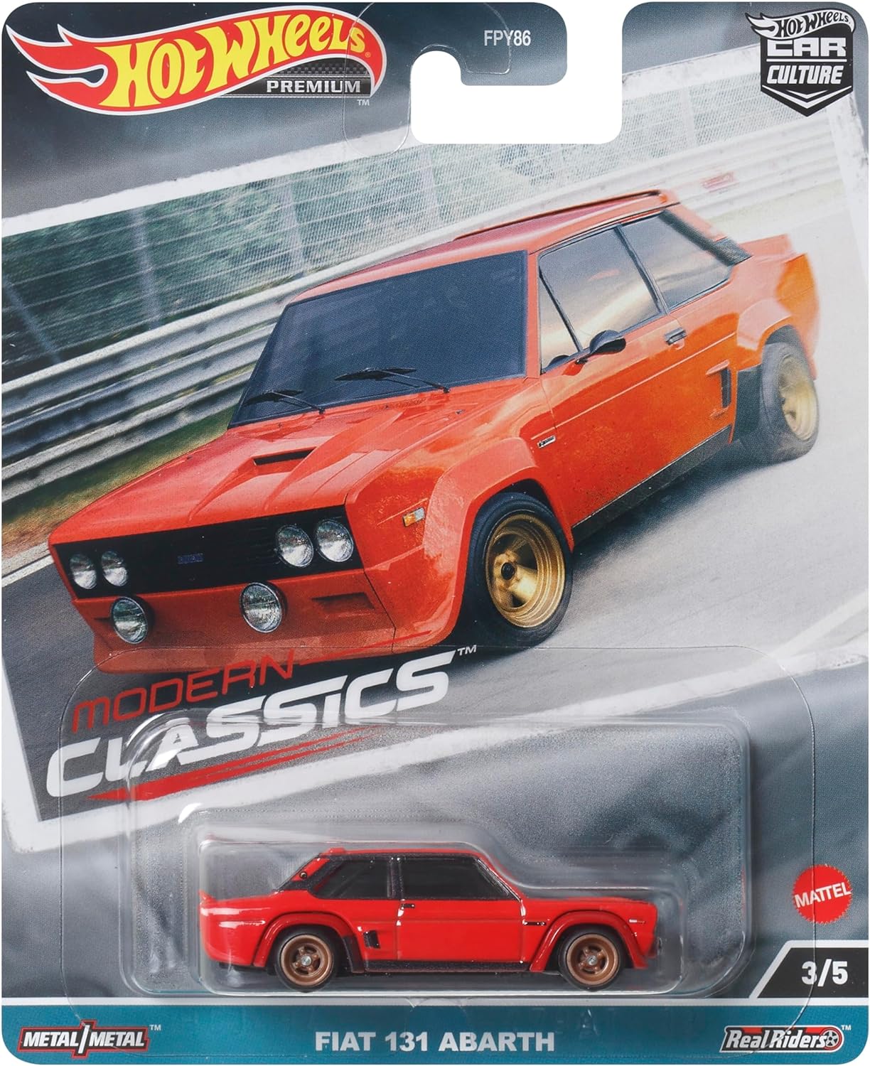 Hot Wheels HKC64 Car Culture Modern Classics - Fiat 131 Abarth