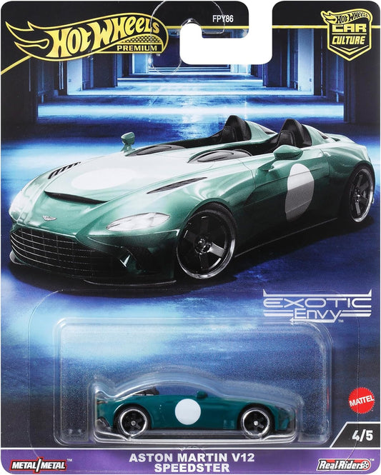 Hot Wheels HKC78 Car Culture Exotic Envy Aston Martin V12 Speedster