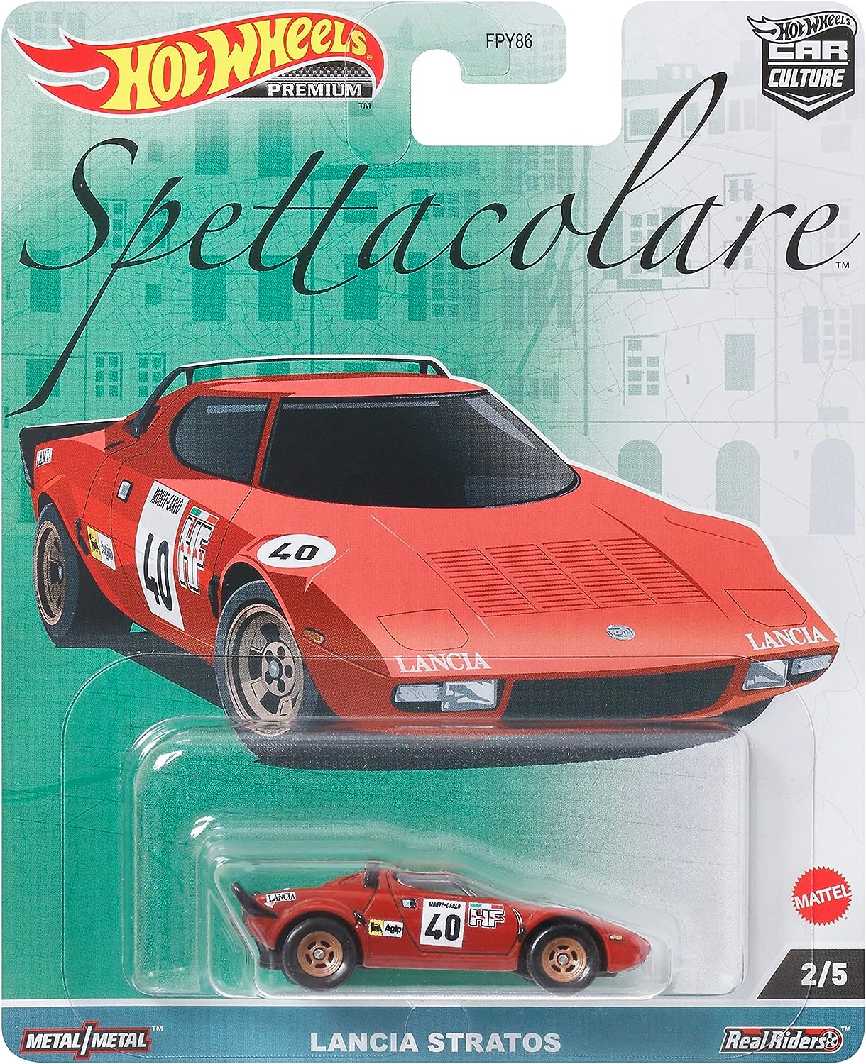 Hot Wheels HKC49 Car Culture SpettaColare - Lancia Stratos