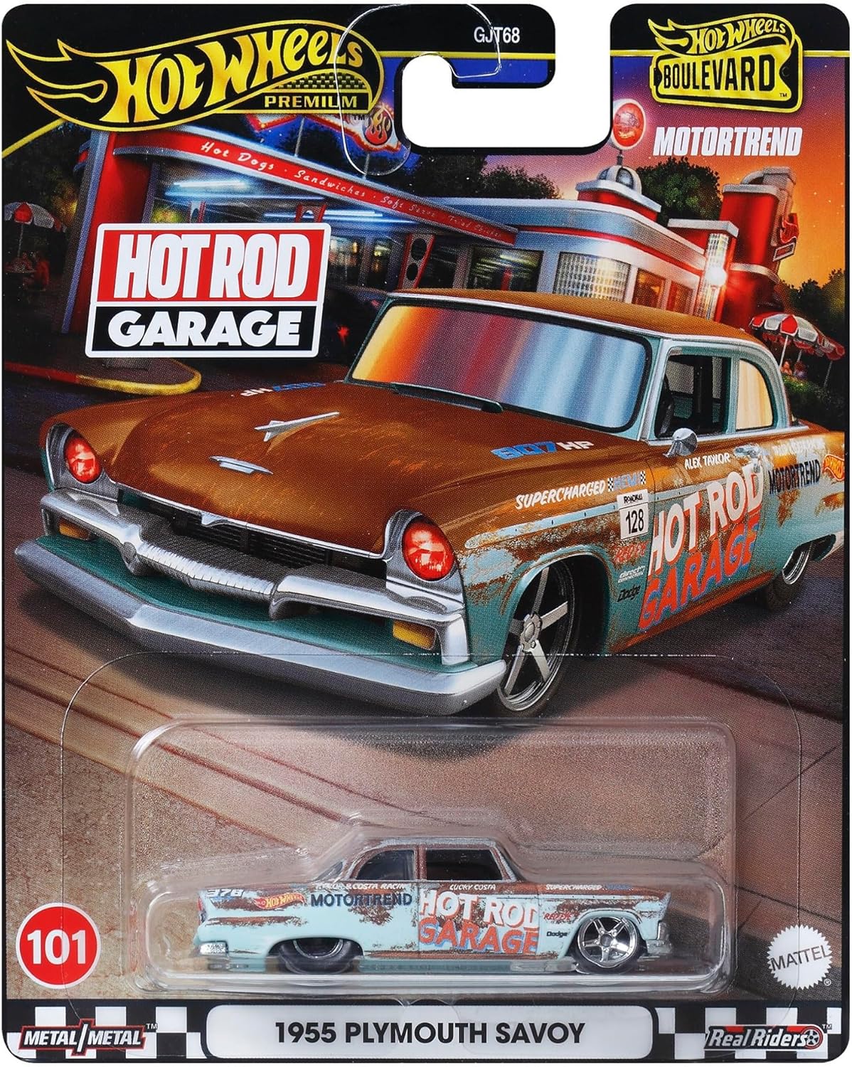 Hot Wheels HRT58 Boulevard 1955 Plymouth Savoy