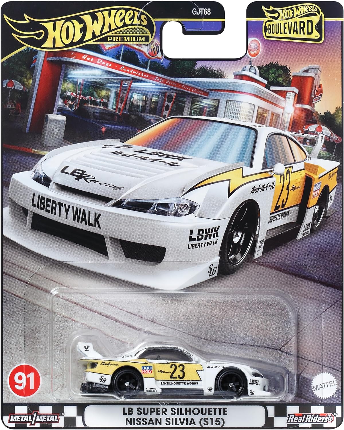 Hot Wheels HRT64 Boulevard LB Super Silhouette Nissan Silvia (S15)