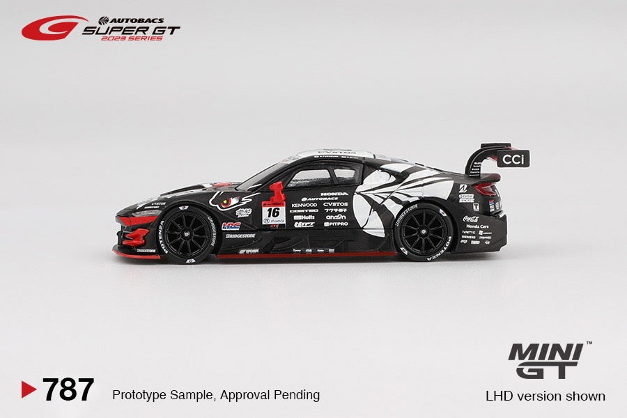 * PRE ORDER * MINI GT #787 1/64 Honda NSX-GT "Type S" GT500 #16 "ARTA MUGEN NSX-GT " ARTA 2023 SUPER GT Series
