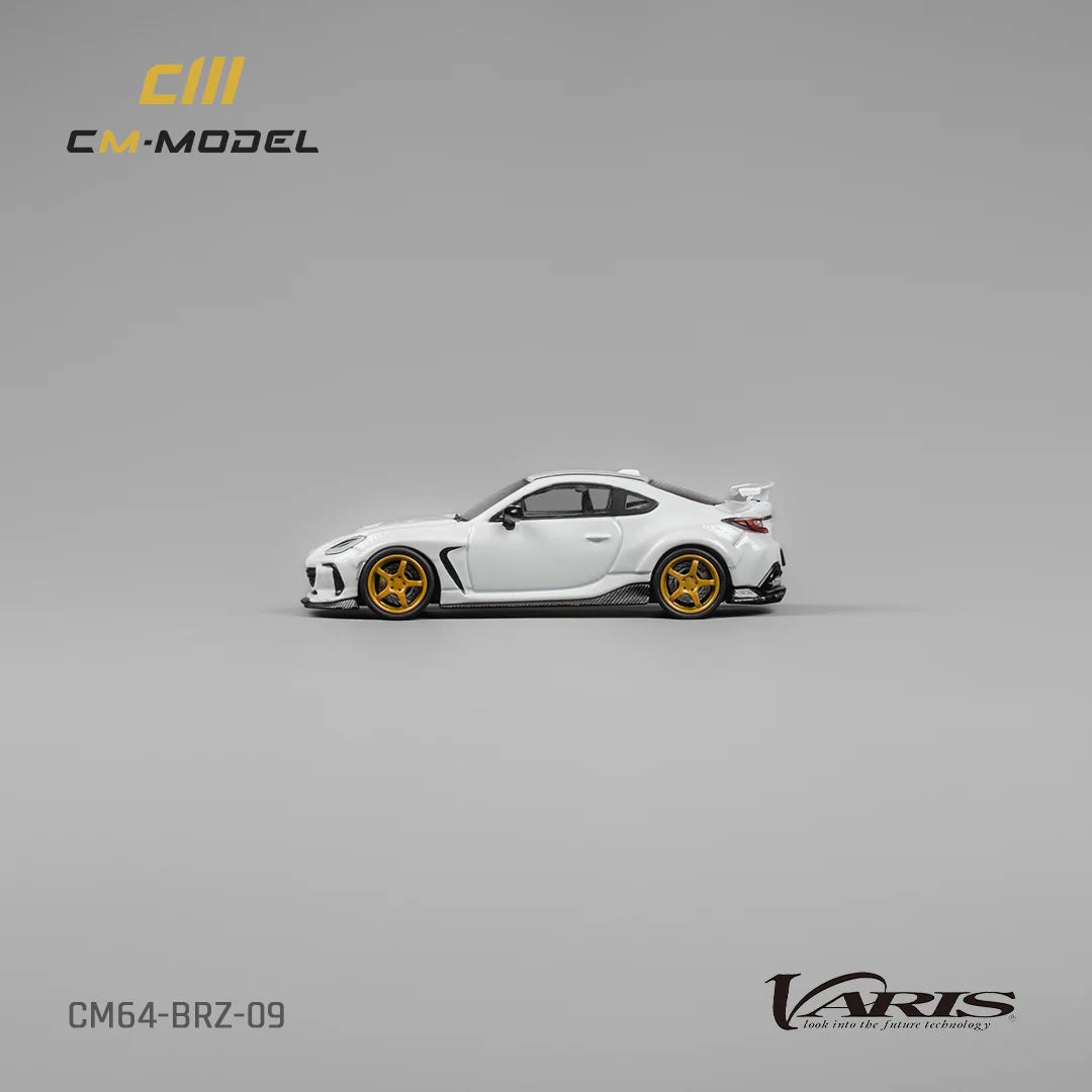 CM Model 1/64 Subaru BRZ Varis Widebody (White) BRZ