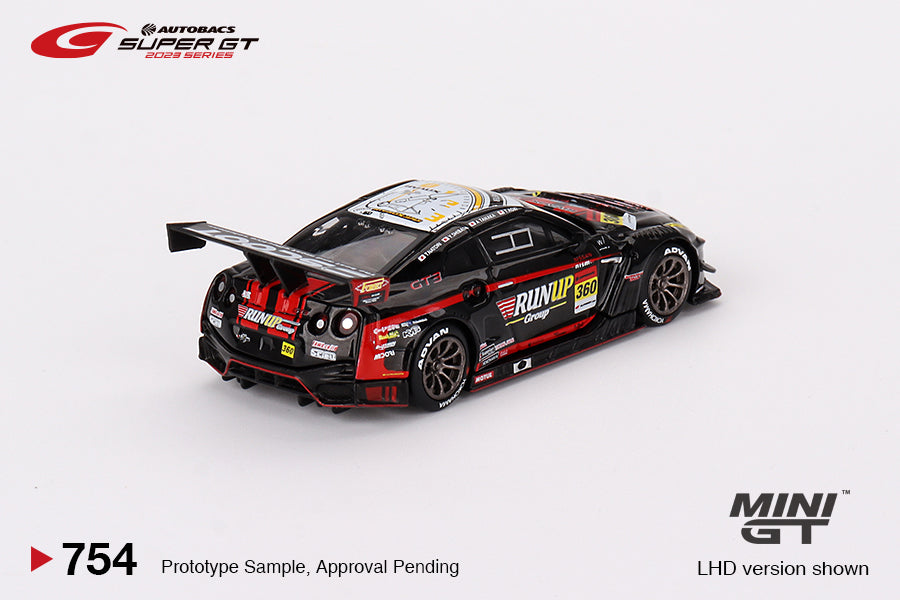 * PRE ORDER * MINI GT #754 1/64 Nissan GT-R NISMO GT3 #360 "RUNUP RIVAUX GT-R" TOMEI SPORTS 2023 SUPER GT SERIES * JAPAN EXCLUSIVE *