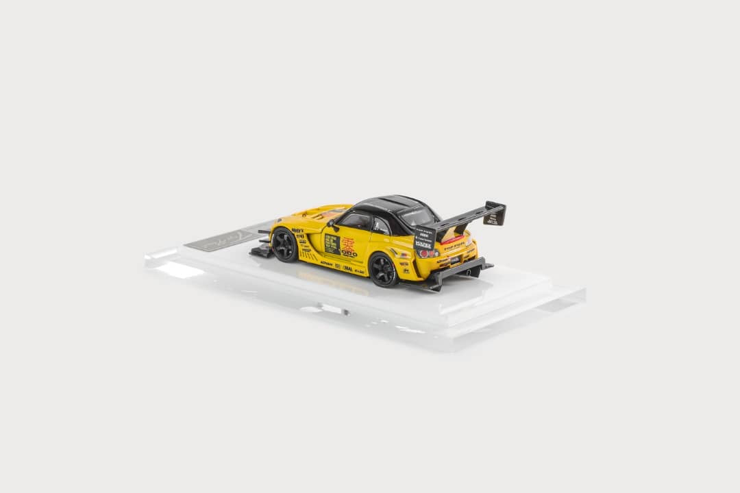 Model Idea 1/64 S2000 AP1 Track Racing Edition Top Fuel Type-RR modified Yellow