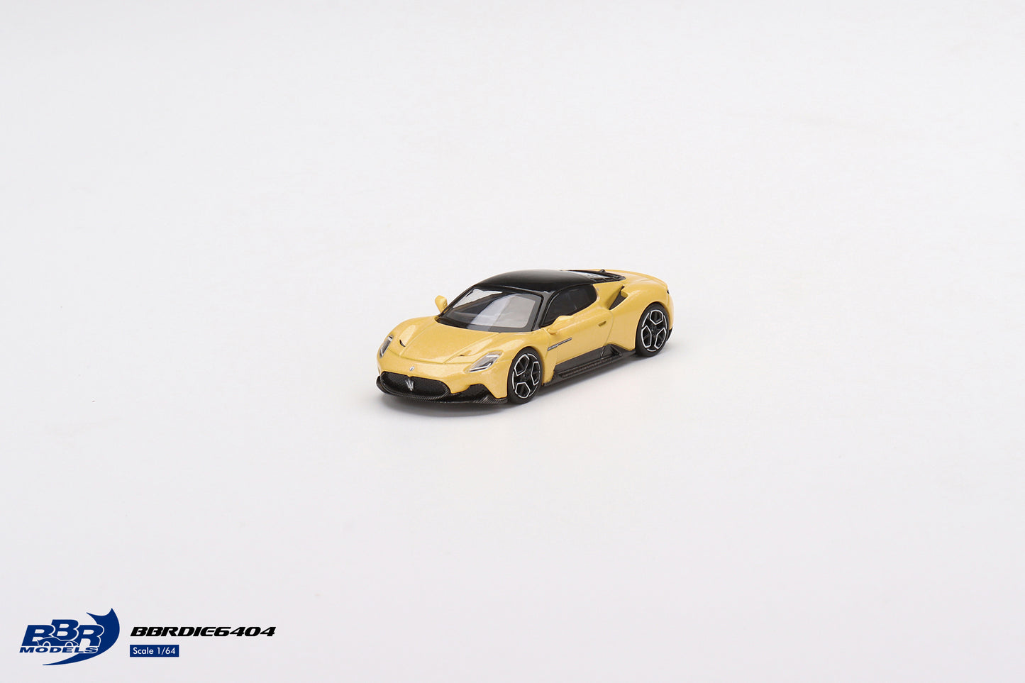 BBR 1/64 Maserati MC20 Giallo Genio