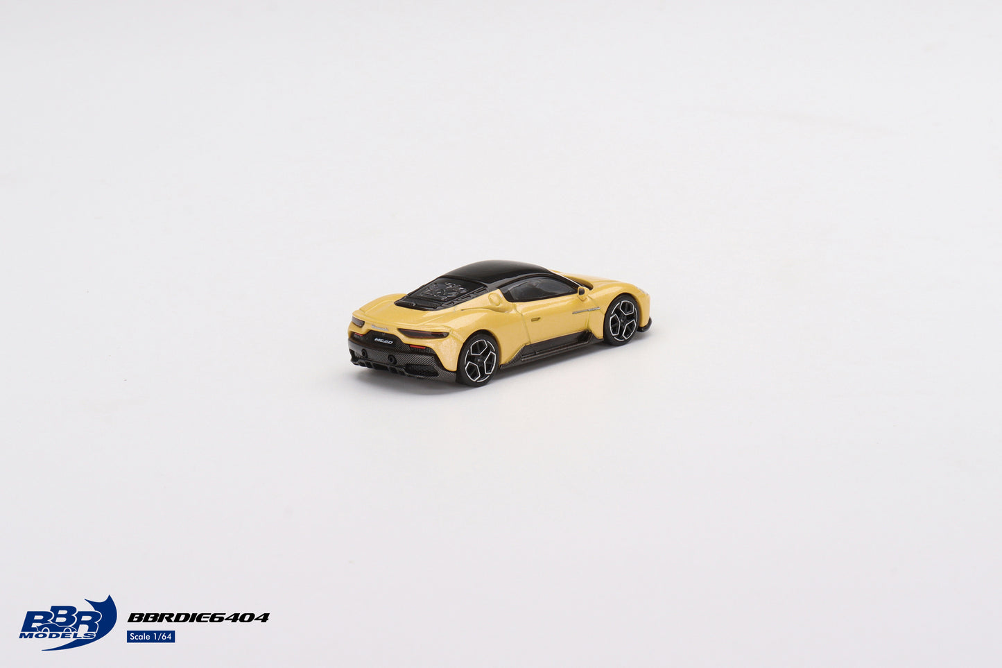 BBR 1/64 Maserati MC20 Giallo Genio