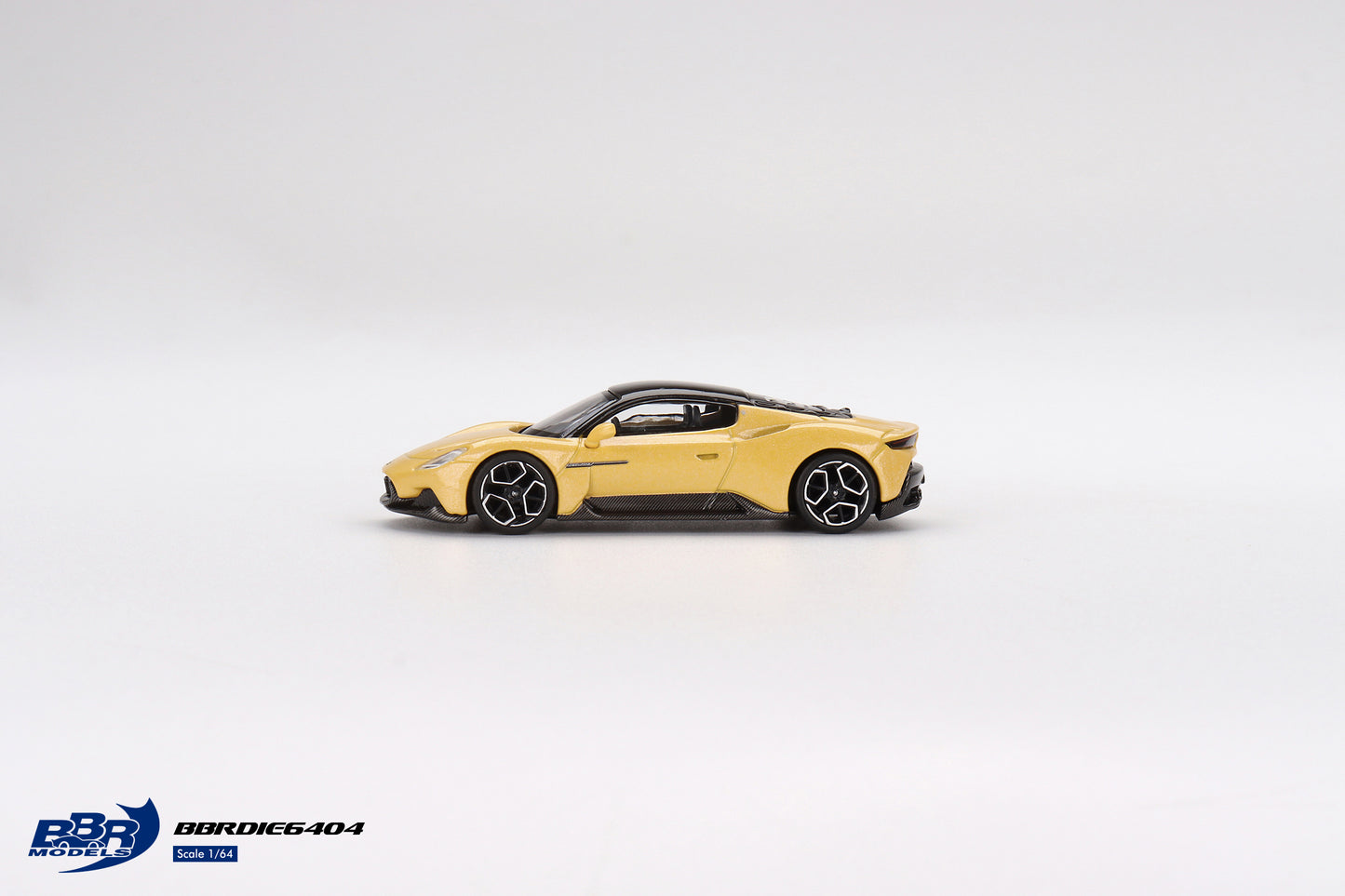 BBR 1/64 Maserati MC20 Giallo Genio
