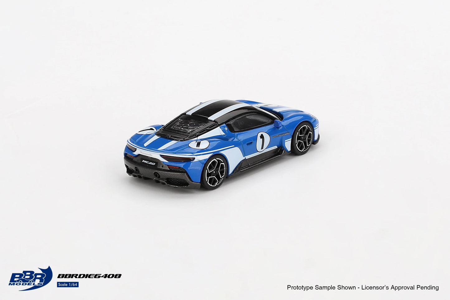 BBR MODELS 1/64 Maserati MC20 #1 Maserati Performance Experience