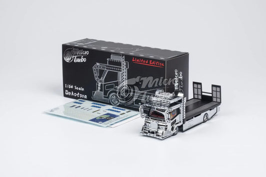 MICRO TURBO 1/64 DEKOTORA FALTABED TOW TRUCK VER.2 CHROME