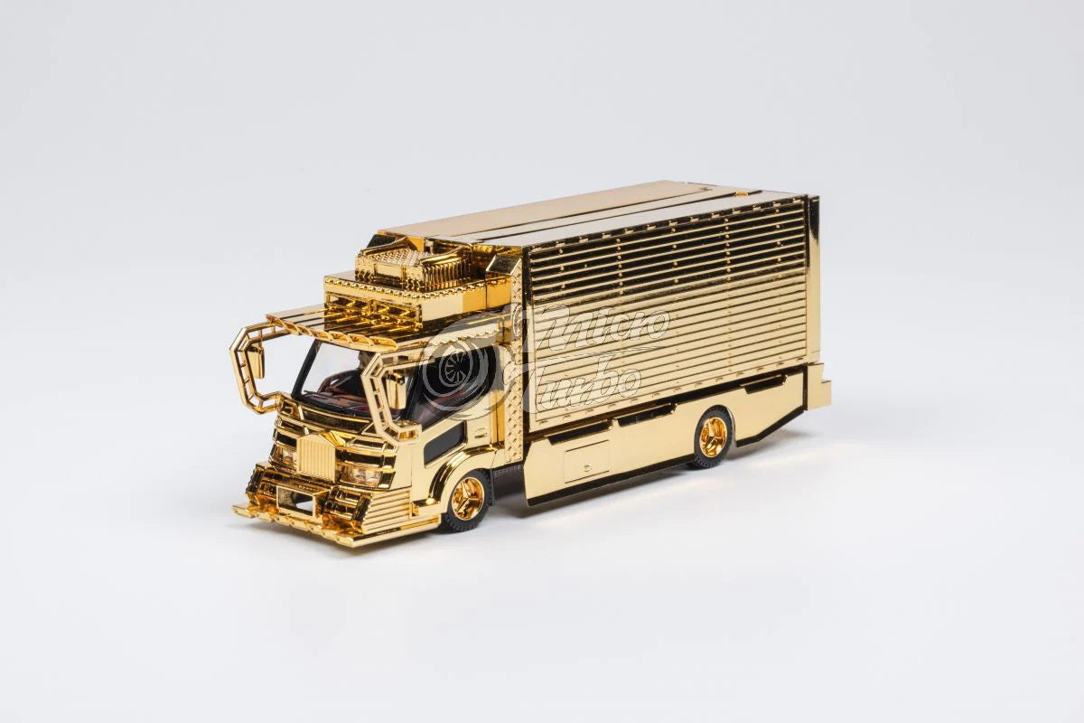 MICRO TURBO 1/64 DEKOTORA WING CUSTOM TRUCK VER.2 CHROME GOLD
