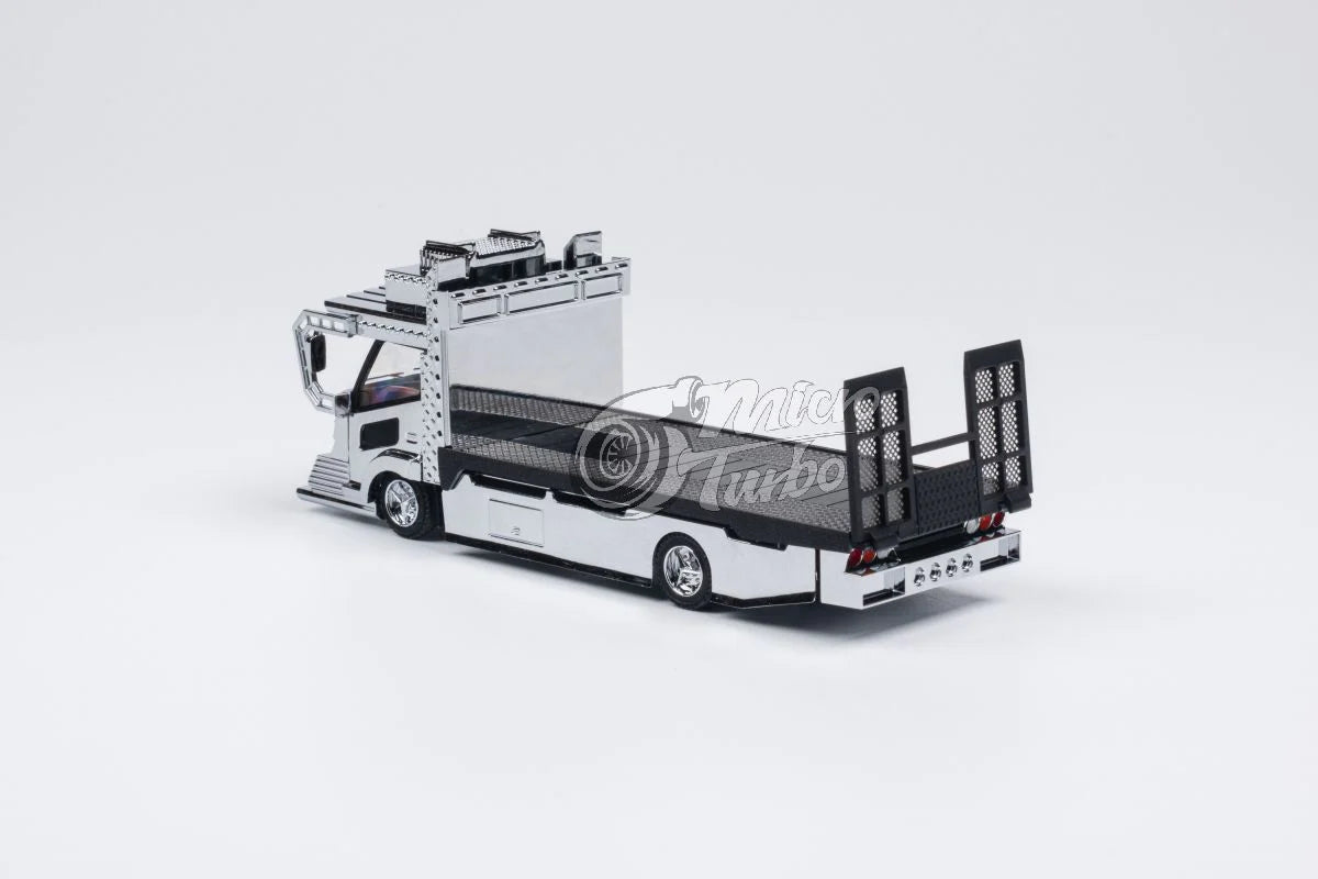 MICRO TURBO 1/64 DEKOTORA FALTABED TOW TRUCK VER.2 CHROME