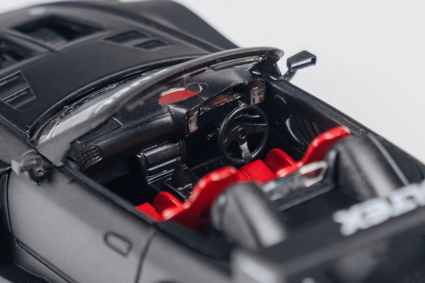 MicroTurbo MT 1/64 Honda S2000 AP1 J's Racing Modified Matte Black
