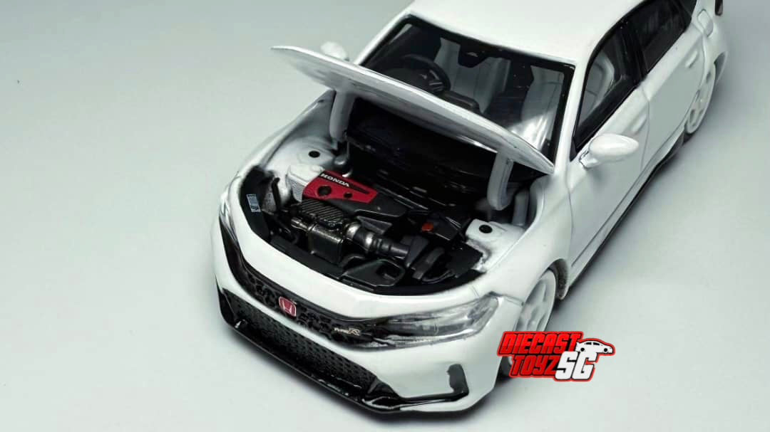 MOTORHELIX 1/64 HONDA CIVIC TYPE R FL5 WHITE