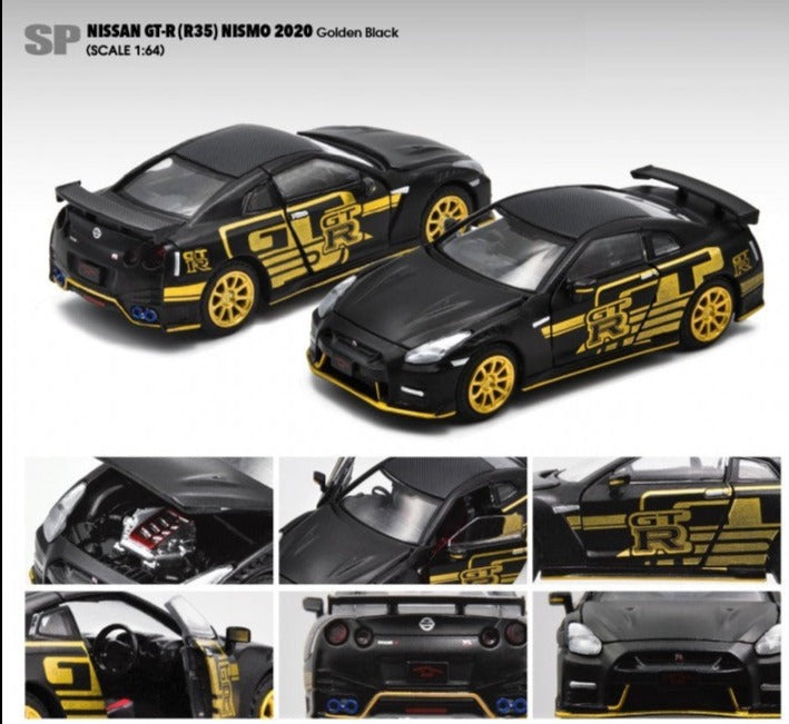 ERA CAR 1/64 Nissan GTR-R (R35) NISMO 2020 Exclusive Carbon Gold