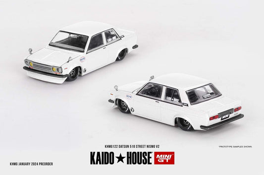[ Kaido House x MINI GT ] DATSUN 510 STREET NISMO V2 KHMG122