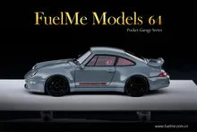 FuelMe 1:64 Limited Resin Model Car - Gunther Werks 400R 993 Nardo Ash
