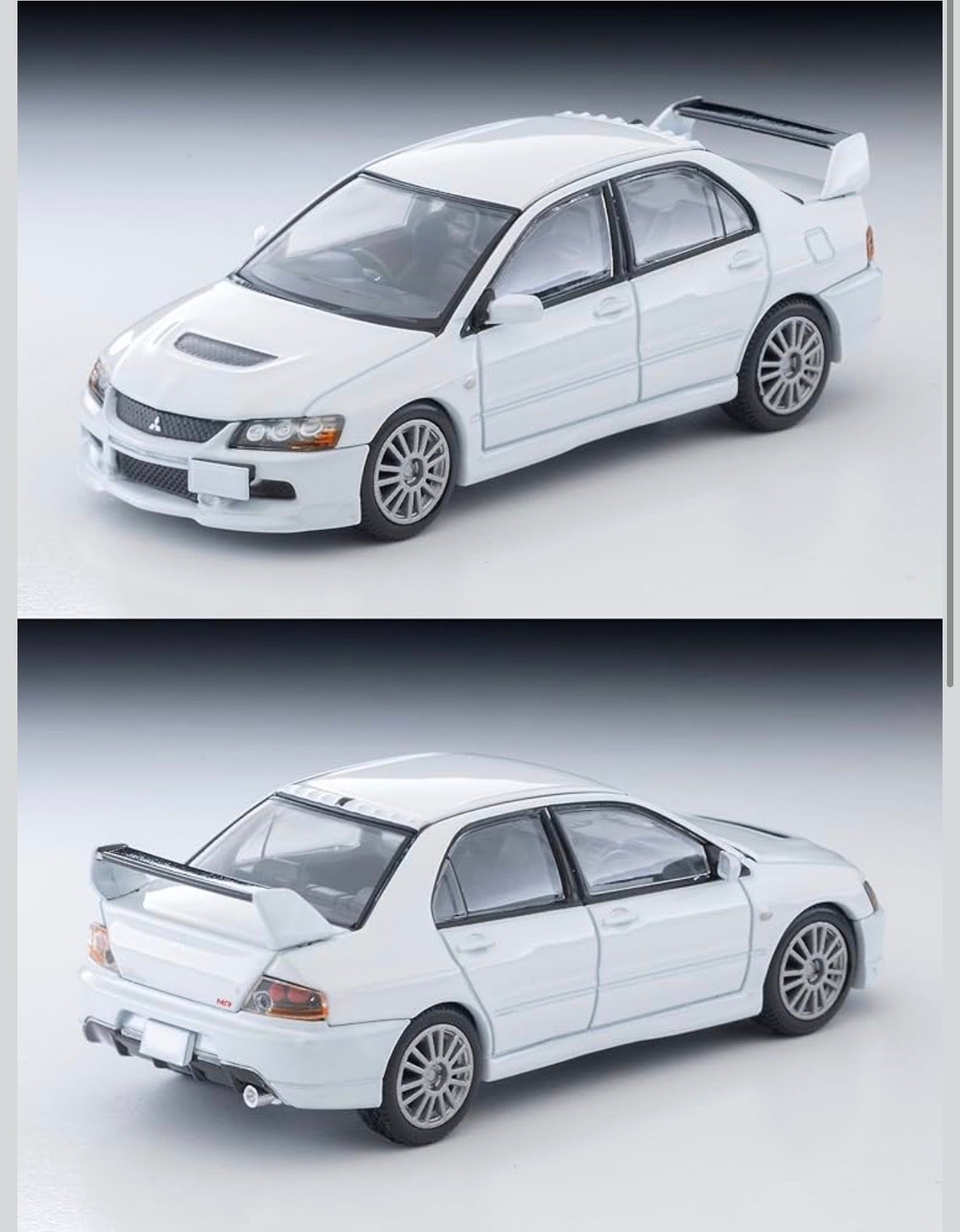 Tomytec Tomica Limited Vintage Neo LV-N349b Mitsubishi Lancer GSR Evolution IX MR (Pearl White)