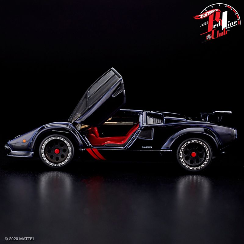HOT WHEELS RLC Exclusive ’82 Lamborghini Countach LP500 S Black