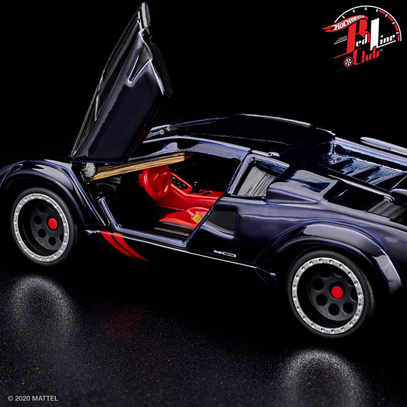 HOT WHEELS RLC Exclusive ’82 Lamborghini Countach LP500 S Black