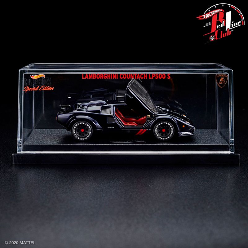 HOT WHEELS RLC Exclusive ’82 Lamborghini Countach LP500 S Black