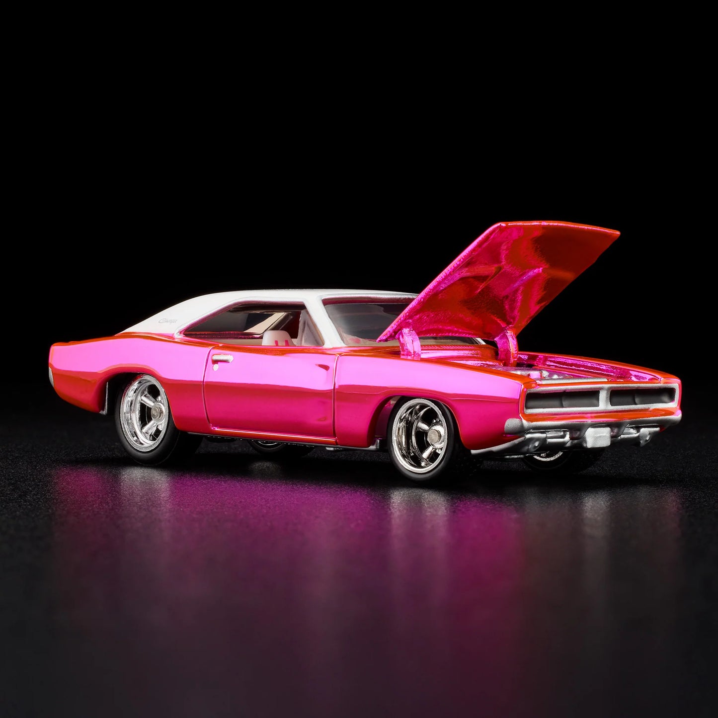 Hot Wheels Collectors RLC Exclusive 1969 Dodge Charger R/T Pink
