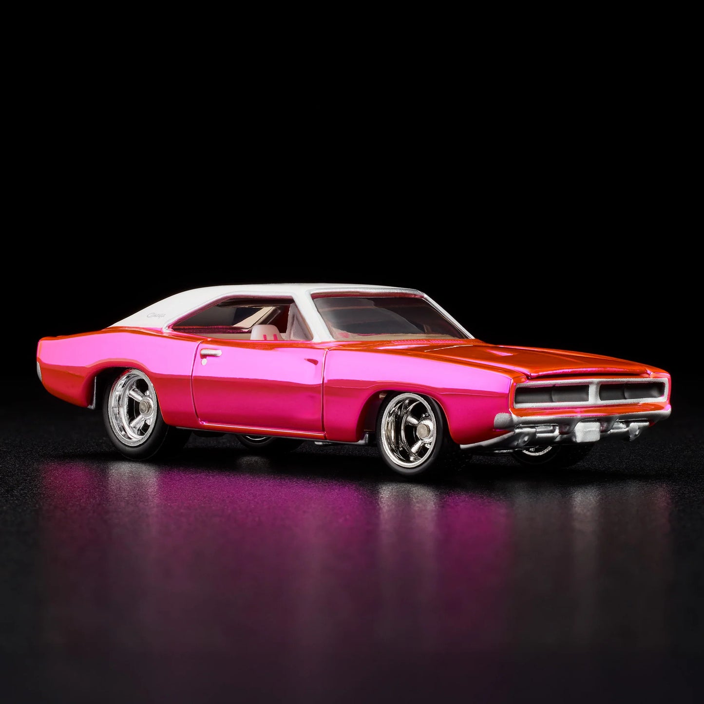 Hot Wheels Collectors RLC Exclusive 1969 Dodge Charger R/T Pink