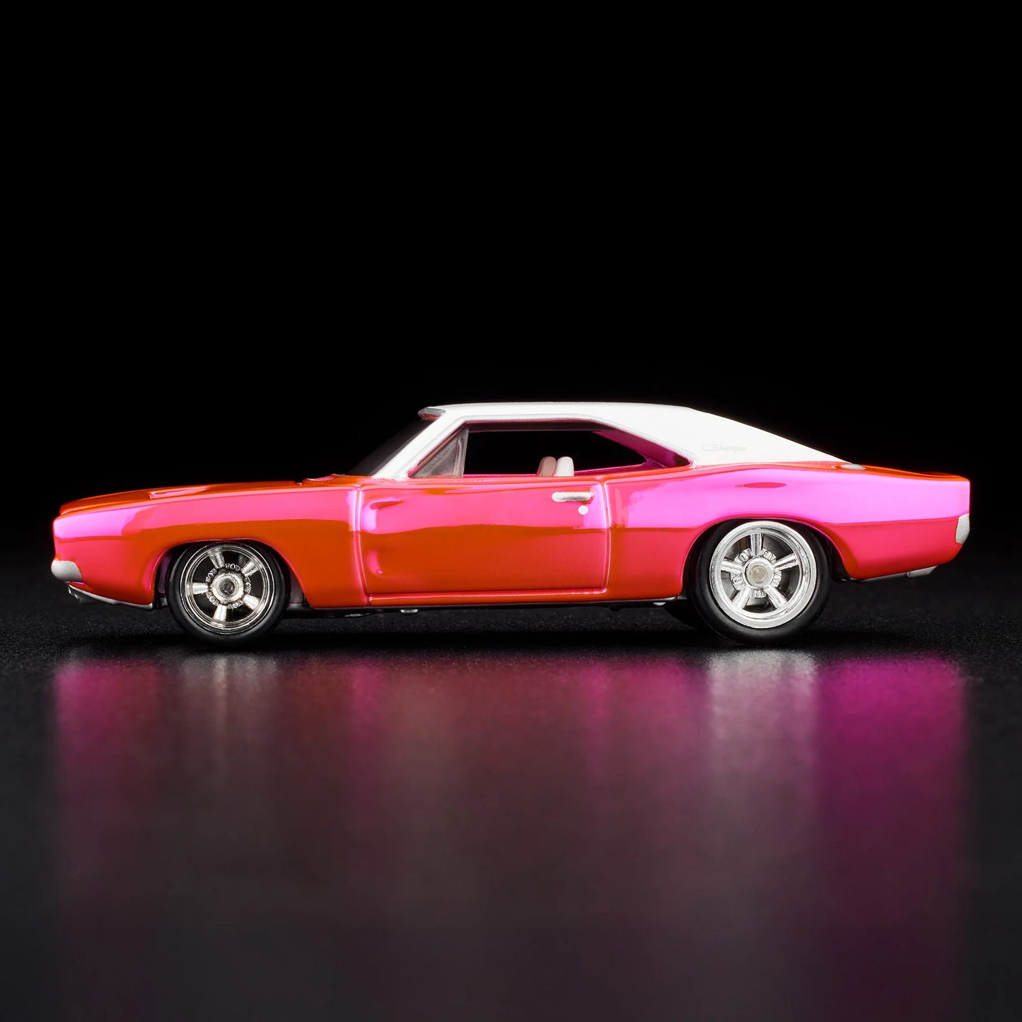 Hot Wheels Collectors RLC Exclusive 1969 Dodge Charger R/T Pink