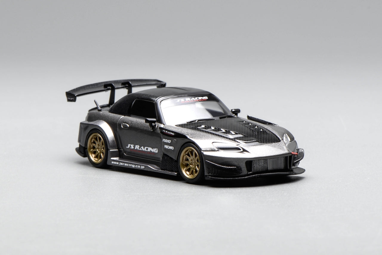 * PRE ORDER * MOTORHELIX 1/64 HONDA S2000 J’S RACING Moon Rock Metallic M65145