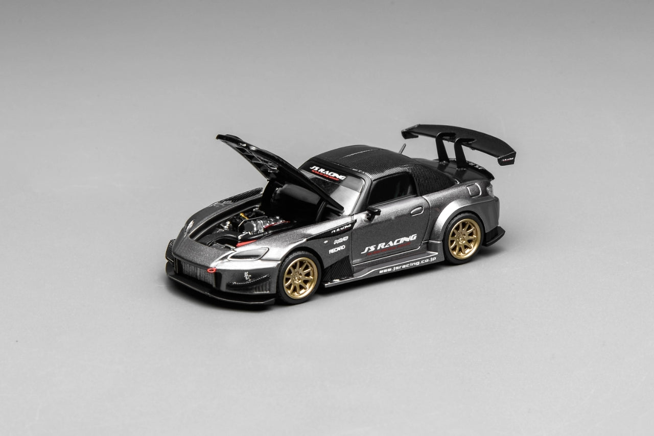 * PRE ORDER * MOTORHELIX 1/64 HONDA S2000 J’S RACING Moon Rock Metallic M65145