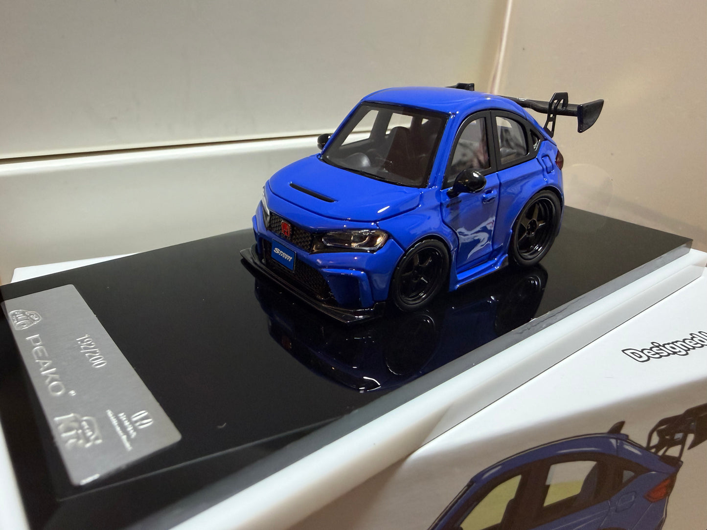 PEAKO X ERA Q MODEL X KR QCAR HONDA CIVIC TYPE R FL5 BOOST BLUE | HEC 2026