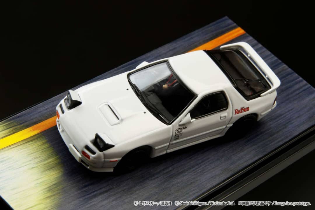 * PRE ORDER * HOBBY JAPAN 1/64 INITIAL D Mazda RX-7 FC3S