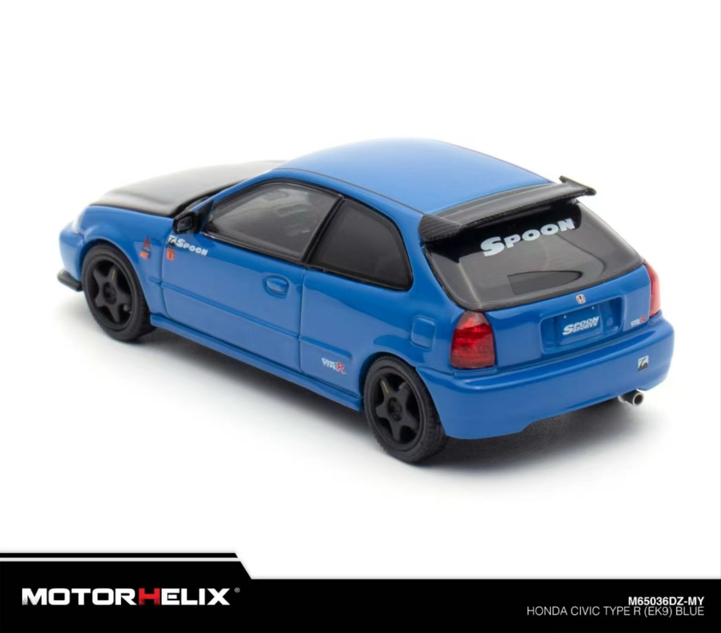 MOTORHELIX 1/64 HONDA CIVIC TYPE R EK9 TMCS SET | THE MODEL CAR SHOW 2025 TMCS