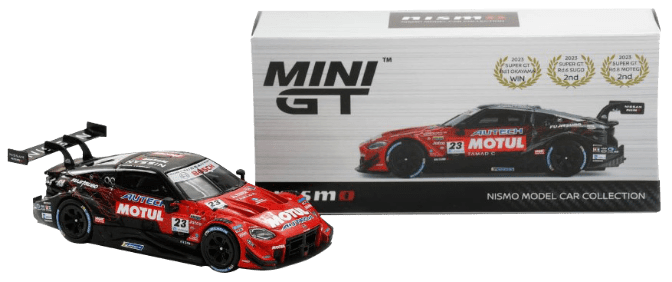 MINI GT X NISSAN SHOP EXCLUSIVE 1/64 NISSAN MOTUL AUTECH Z GT500 SUPER GT 2023