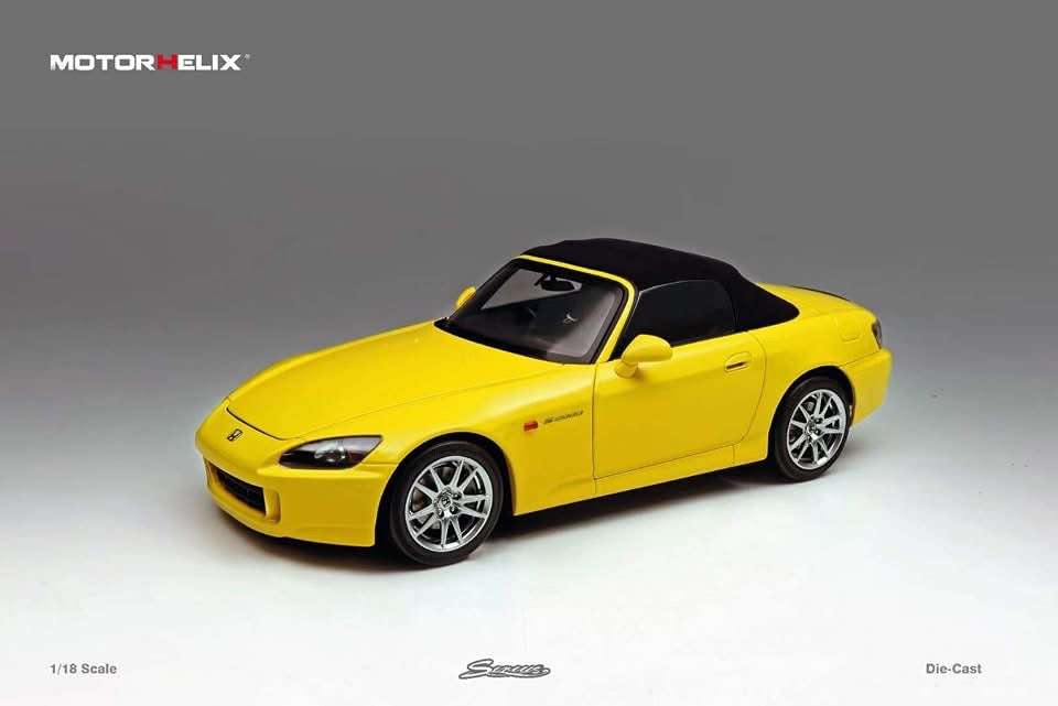 MOTORHELIX 1/18 Honda S2000 (AP2) Indy Racing Yellow M85103
