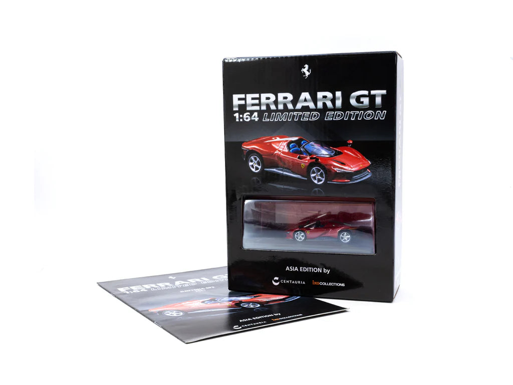 CENTAURIA x IXO COLLECTIONS FERRARI GT 1:64 Magazine ASIA EDITION - FERRARI DAYTONA SP3 2021 (English Version) - #1