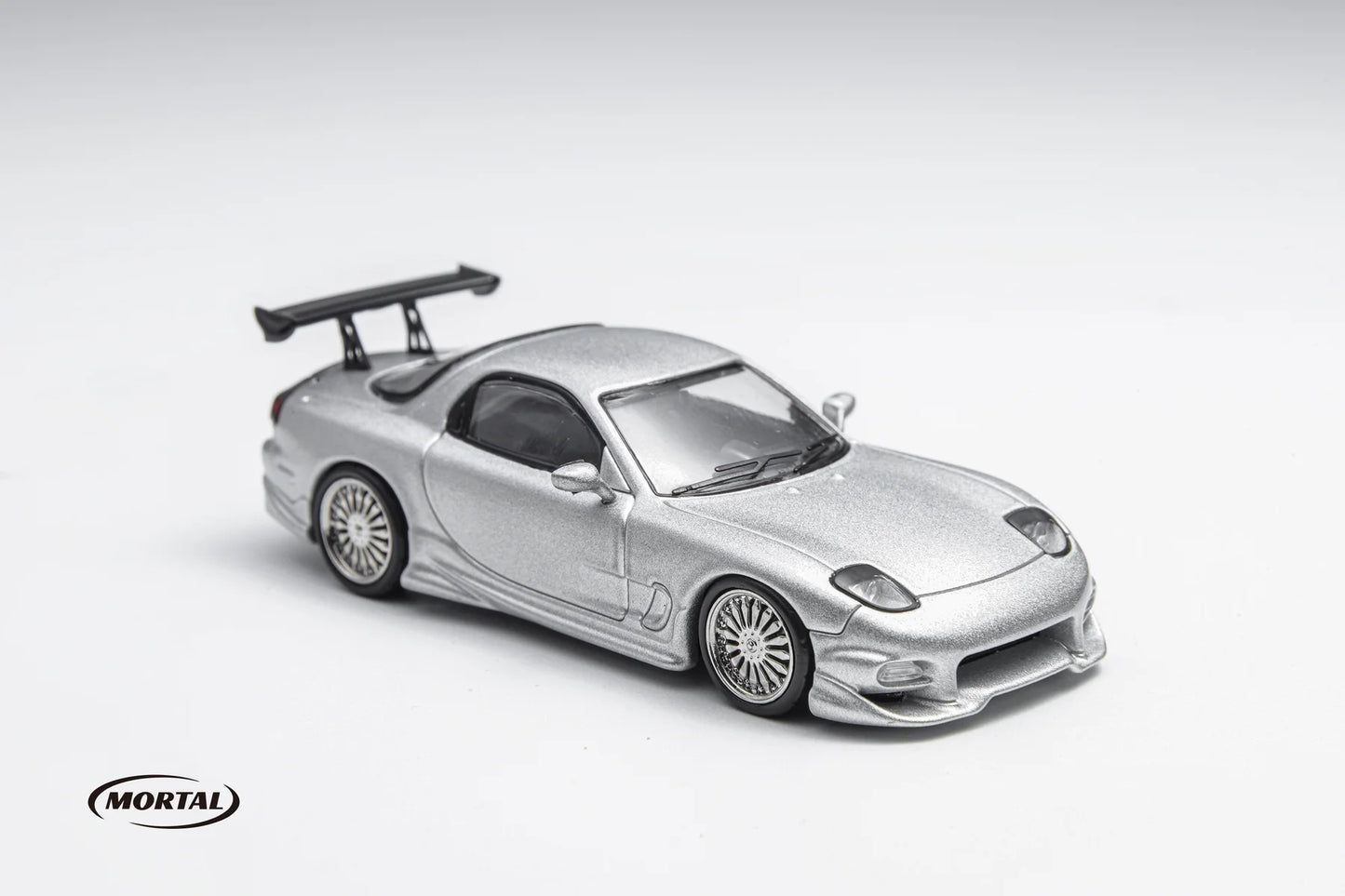 Mortal 1:64 Mazda RX-7 Veilside Silver