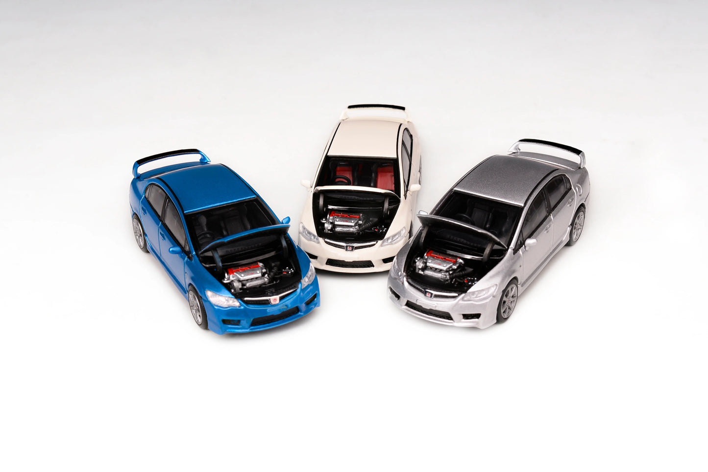 MOTORHELIX 1/64 Senior Series Honda Civic Type R (FD2)