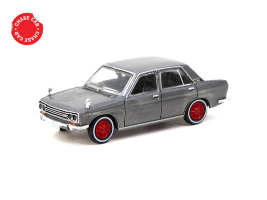 J Collection X Tarmac Works 1/64 Datsun BLUEBIRD 1600SSS P510 Red - COLLAB64 * CHASE *