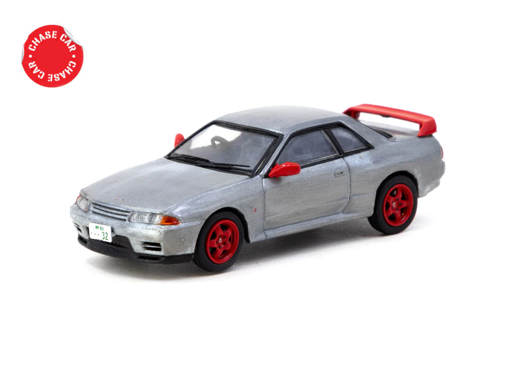 J Collection x Tarmac Works 1/64 Nissan Skyline GT-R (BNR32) Red JC64-008-RD ** CHASE + REGULAR **