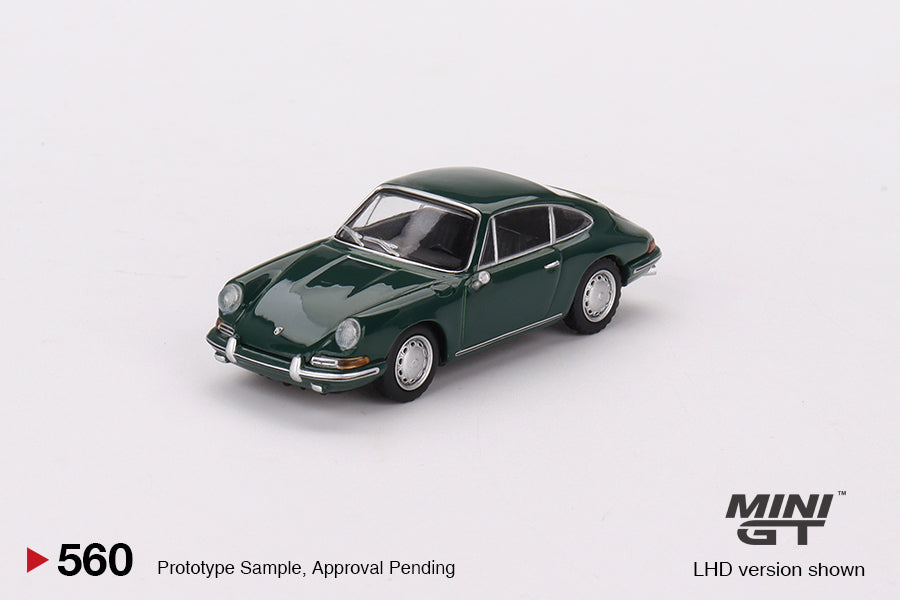 * PRE ORDER * MINI GT #560 Porsche 911 1963 Irish Green (RHD)