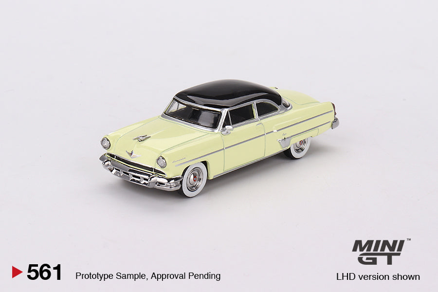 MINI GT #561 Lincoln Capri 1954 Premier Yellow (LHD)