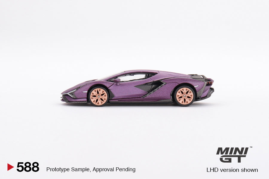 * PRE ORDER * MINI GT #588 Lamborghini Sián FKP 37 Matte Viola SE30
- HK Exclusive LHD