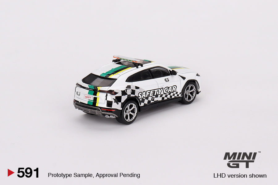MINI GT #591 1/64 Lamborghini Urus 2022 Macau GP Official Safety Car (RHD)