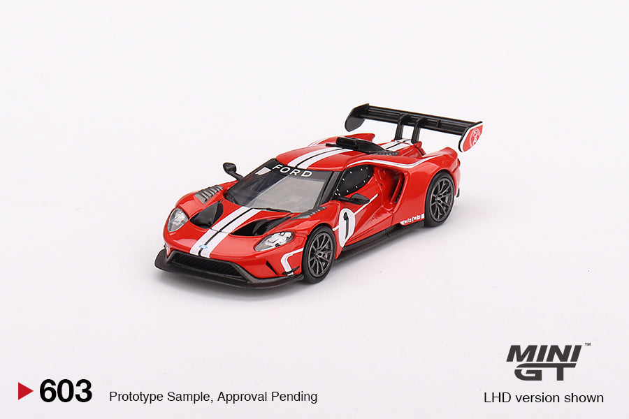 * PRE ORDER * MINI GT #603 Ford GT MK II #013 Rosso Alpha (LHD)