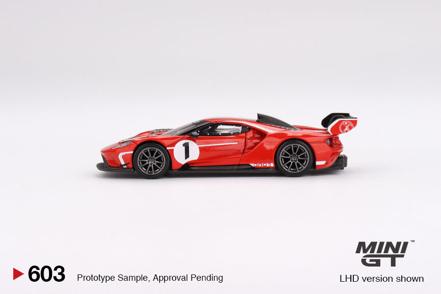 * PRE ORDER * MINI GT #603 Ford GT MK II #013 Rosso Alpha (LHD)