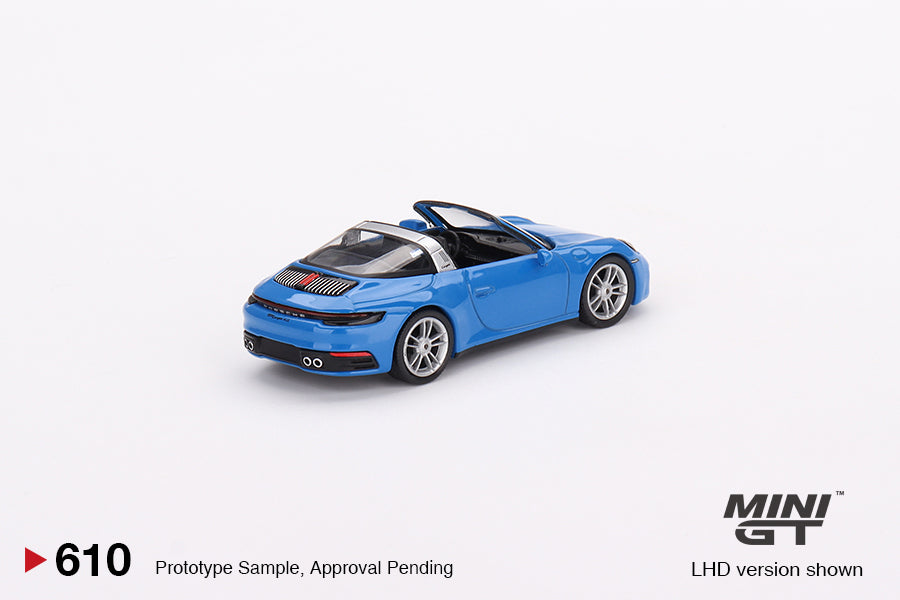 * PRE ORDER * MINI GT #610 Porsche 911 Targa 4S Shark Blue
( RHD )