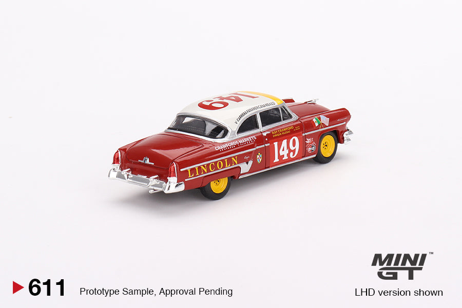* PRE ORDER * MINI GT #611 Lincoln Capri 1954 Carrera Panamericana Class Winner #149
( LHD )